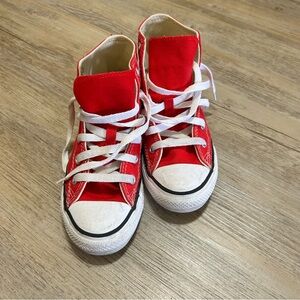 Converse Kids Red Sneakers Size 1